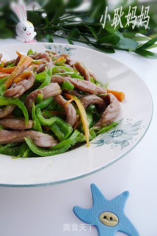 青椒牛柳的做法
