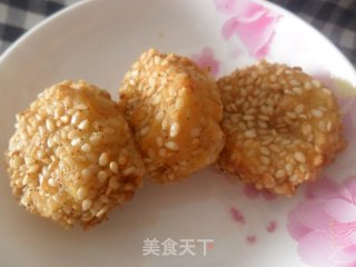 芝麻香蕉的做法