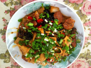 千张结烧肉的做法