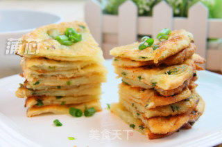 【蒲芯厨房】自制葱油饼的做法