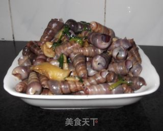 美味姜葱炒海钉螺的做法