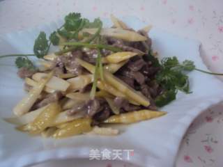 竹笋泡椒炒牛肉的做法