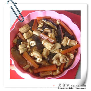 香菇烩牛骨髓的做法