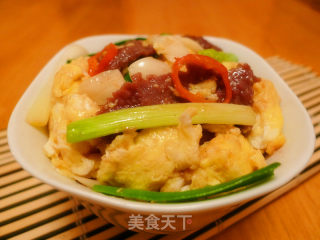 滑蛋牛肉的做法