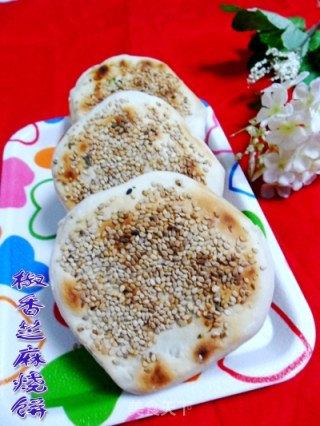 椒香芝麻烧饼的做法