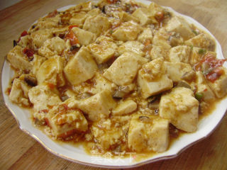 家常菜----香菇辣炖豆腐