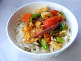 宝贝的生日面——西红柿鸡蛋面