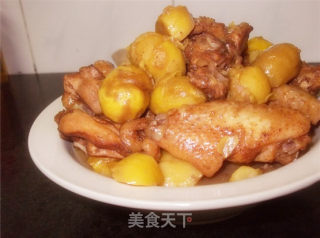 栗子焖鸡的做法