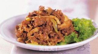 蘑菇烤肉的做法