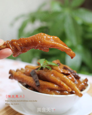 Hold不住的美食---陈皮凤爪的做法