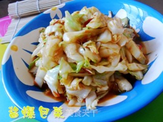 酱爆包菜的做法