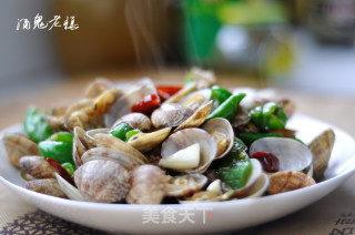 辣炒花蛤的做法