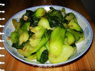 蒜香上海青的做法