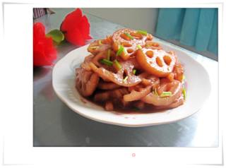 葱香藕片的做法