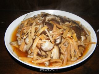 传统粤菜-香菇金针鸡翅的做法