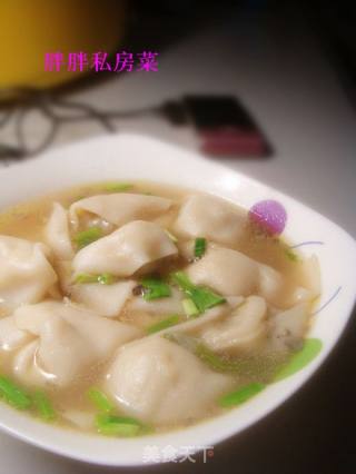营养早餐--香菜馄饨的做法