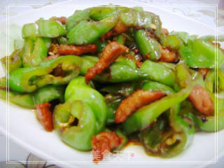 尖椒肉丝的做法