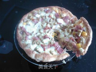 培根牛肉披萨的做法