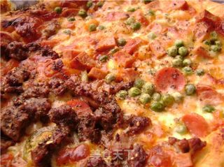 超级受欢迎的美味pizza的做法