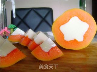 木瓜喝牛奶的做法