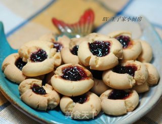 蓝莓玛格丽持小饼干