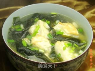 海带结豆腐汤的做法