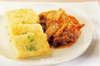 豆腐泡菜的做法