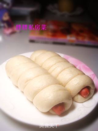 鲜奶肉肠卷的做法