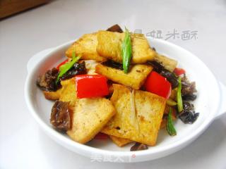 金黄诱人——家常豆腐的做法