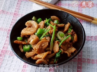 香满口的快手菜-------辣炒油渣