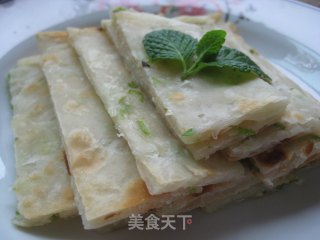 千层葱油饼的做法