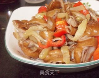 美味家常 酸菜炒肥肠的做法
