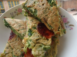 芹菜饼的做法