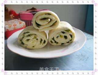 葱香花卷的做法