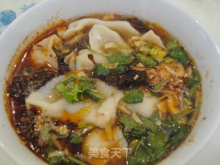 酸汤水饺的做法