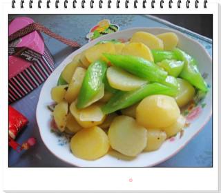 土豆丝瓜的做法