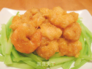 黄金虾的做法