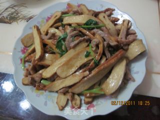 香干肉丝的做法