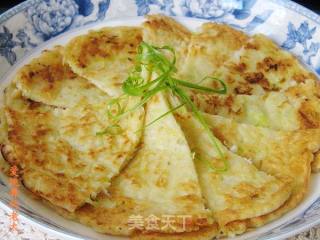 韭黄鸡蛋面饼的做法