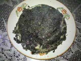 黑米红豆蒸糕的做法