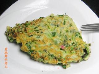 菠菜蛋饼的做法