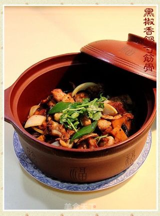 家常菜 ——“黑椒香锅寸筋骨”的做法