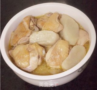 美味家常 鲜淮山鸡汤的做法