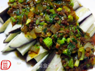 肉末蒸茄的做法
