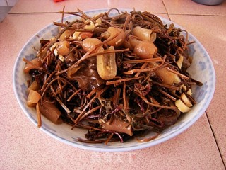 蕨菜肉皮的做法