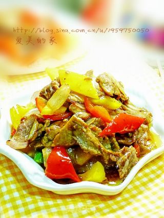 十分钟的快手养生菜-----蚝油牛肉
