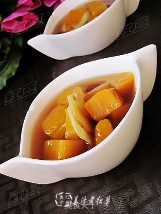 姜汁煮红薯的做法