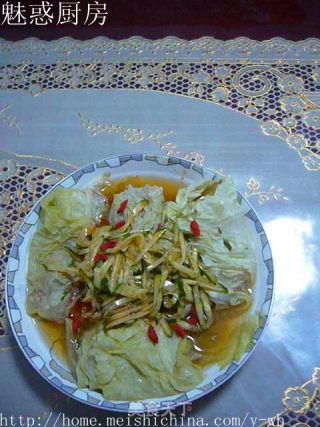 菜包肉的做法