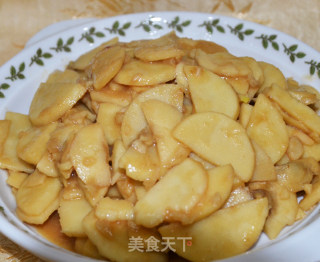 清炒茨菰的做法