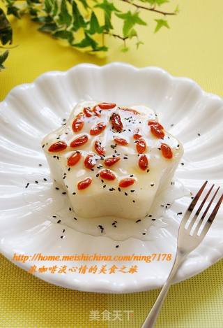 【冬季养生菜】—枸杞山药蒸糕的做法